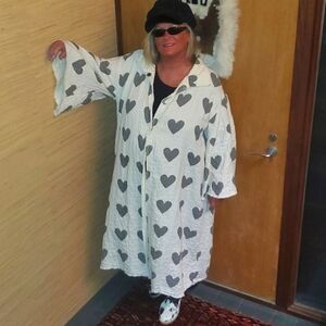 💥SOLD💥Magnolia Pearl Quilted Linen Cyrene Coat In Pongo"NWTO"